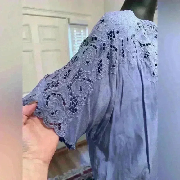 Vintage 1980s cut out top and skirt set size large - Picture 2 of 6